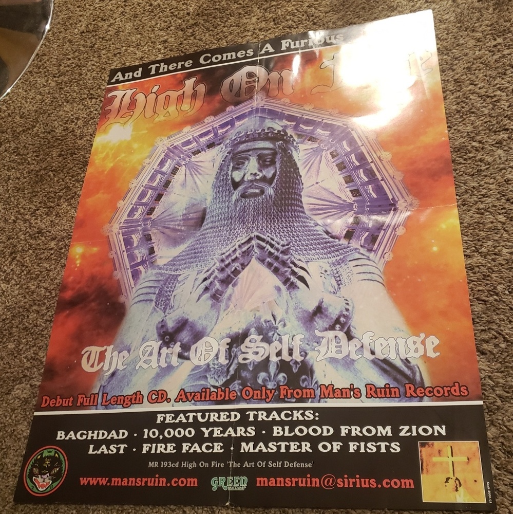 Man's Ruin Record Label Band Posters